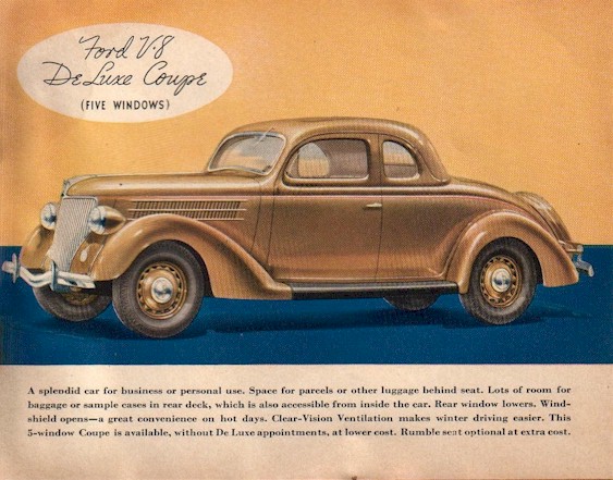 1936 Ford Brochure Page 5